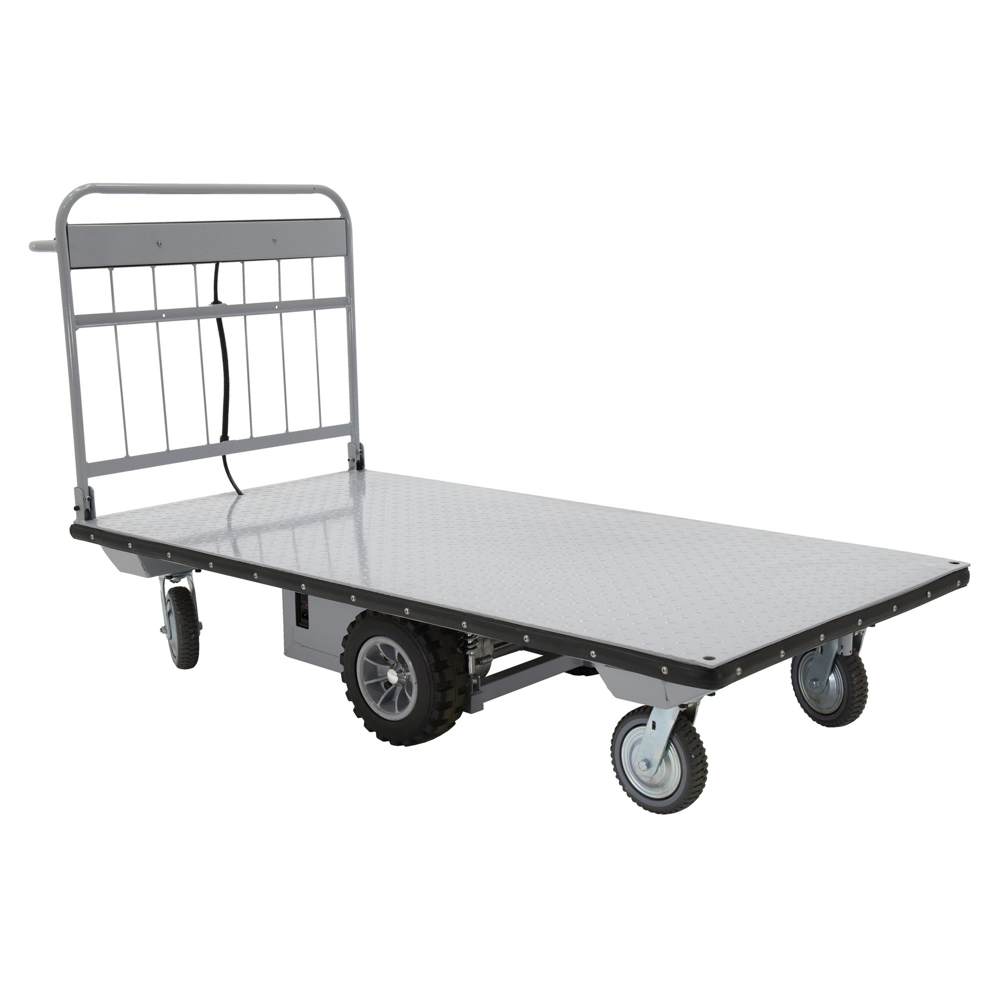 Vestil Electric Material Handling Cart - 36in. x 72in., 2000-Lb. Capacity, 800W Motor, Model# EMHC-3672-1
